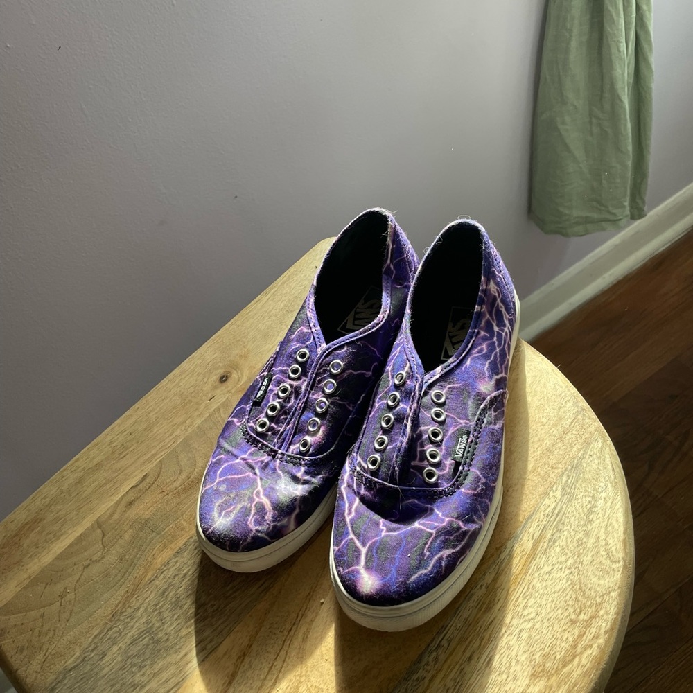 Purple Lightning Vans - Picture 5 of 8
